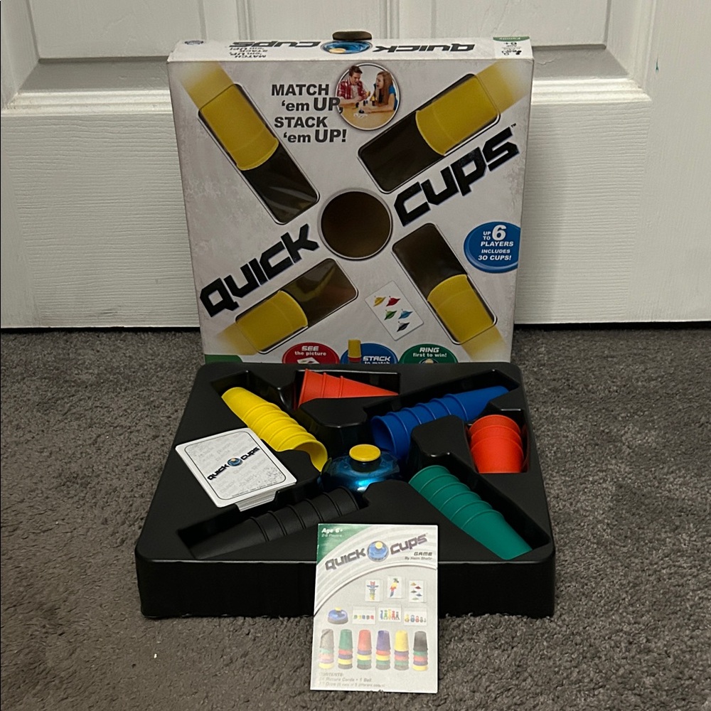 Quick Cups Color Matching Game for Kids